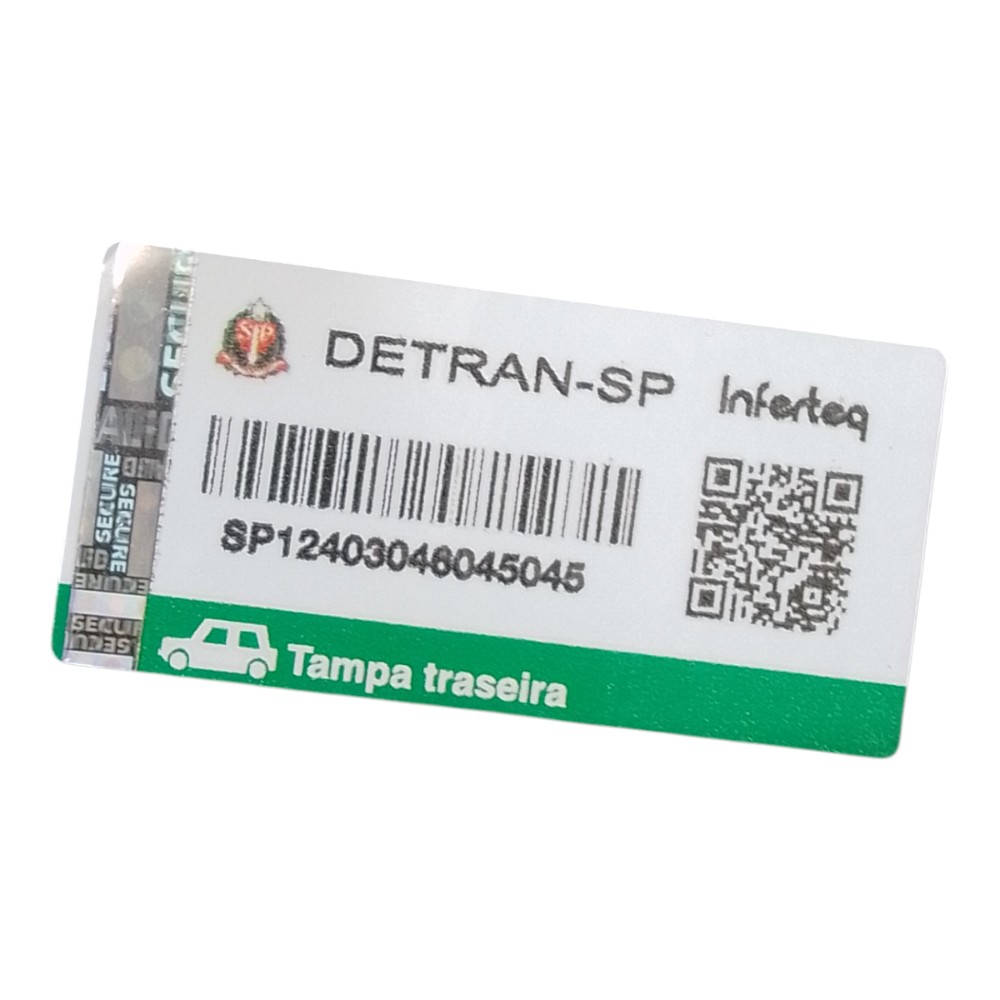 Tampa Traseira Do Porta-malas Do Renault Sandero 2017/2019 Preto 10