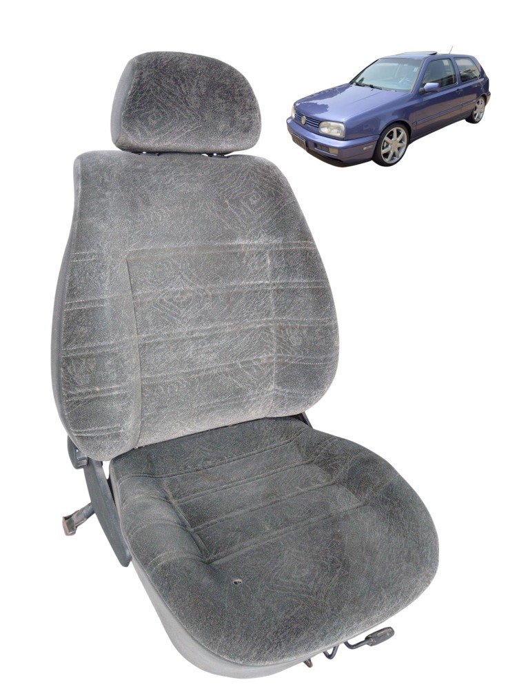 Banco Dianteiro Direito Volkswagen Golf Mk3 1995 A 2000 Cinza