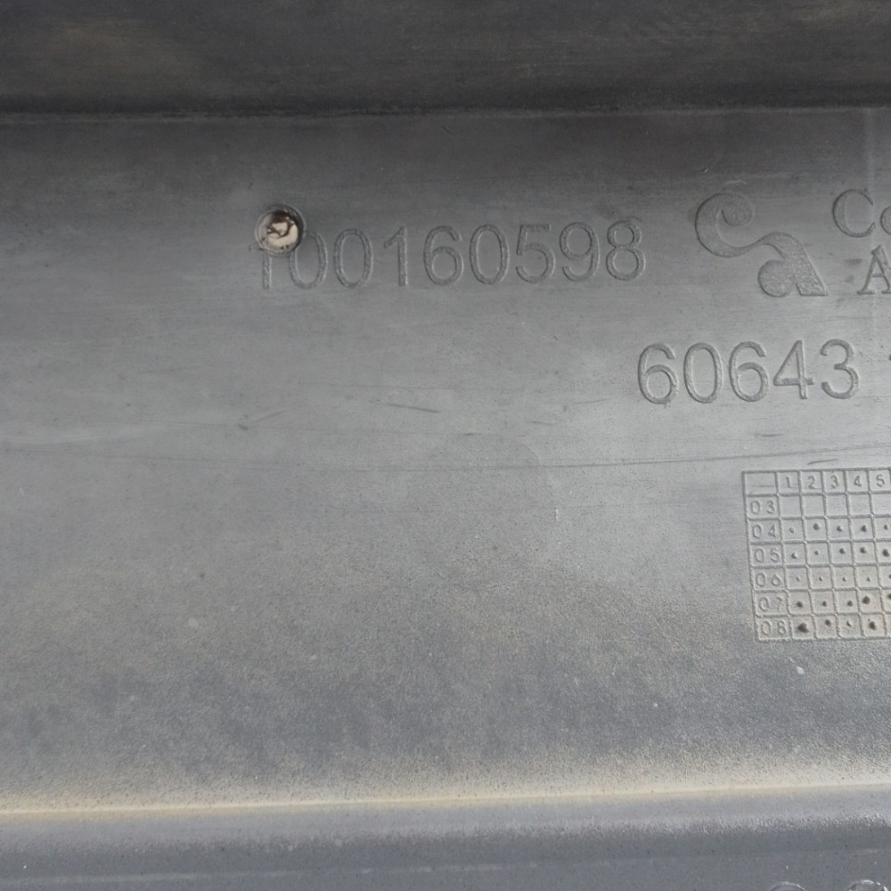 Para-choque Dianteiro Fiat Uno Mille 2007 / 2008 100160598 Preto 5