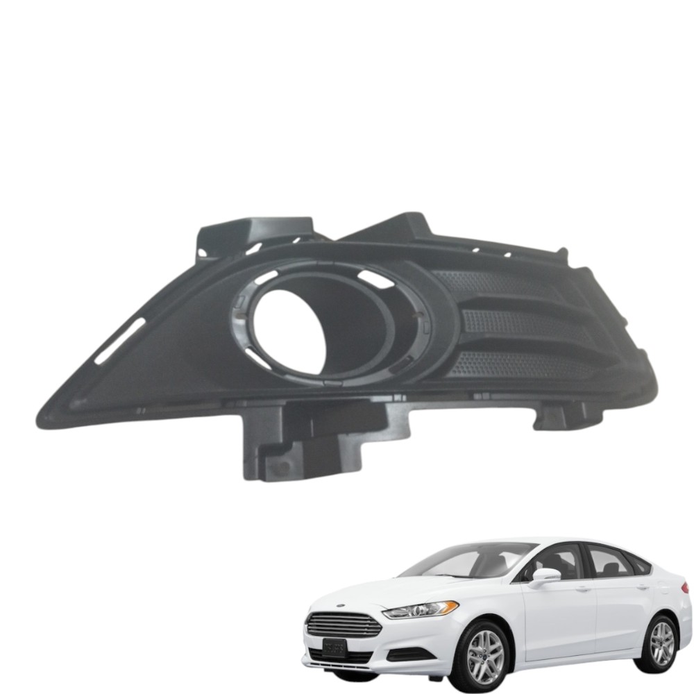 Moldura Do Farol Milha Direito Ford Fusion 2013-2016 Preto Preto Direito