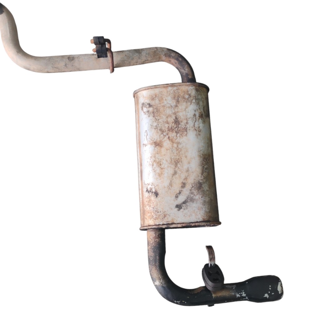 Escapamento central Fiat uno Mille V19 3