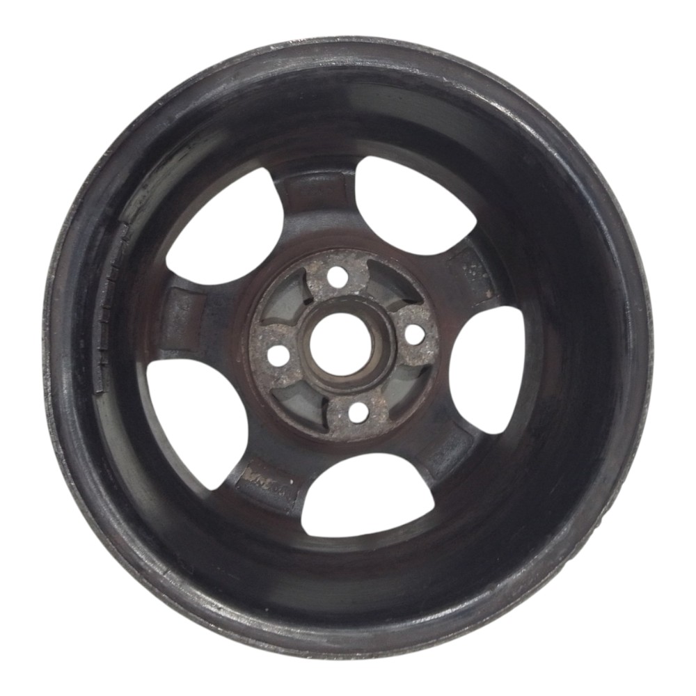 Roda esportiva Aro 13 Ferro 4 Furos Fiat Preto 2