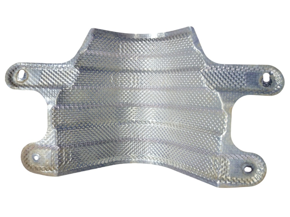 Defletor Calor Escapamento Fiat Uno Mille Et985 2