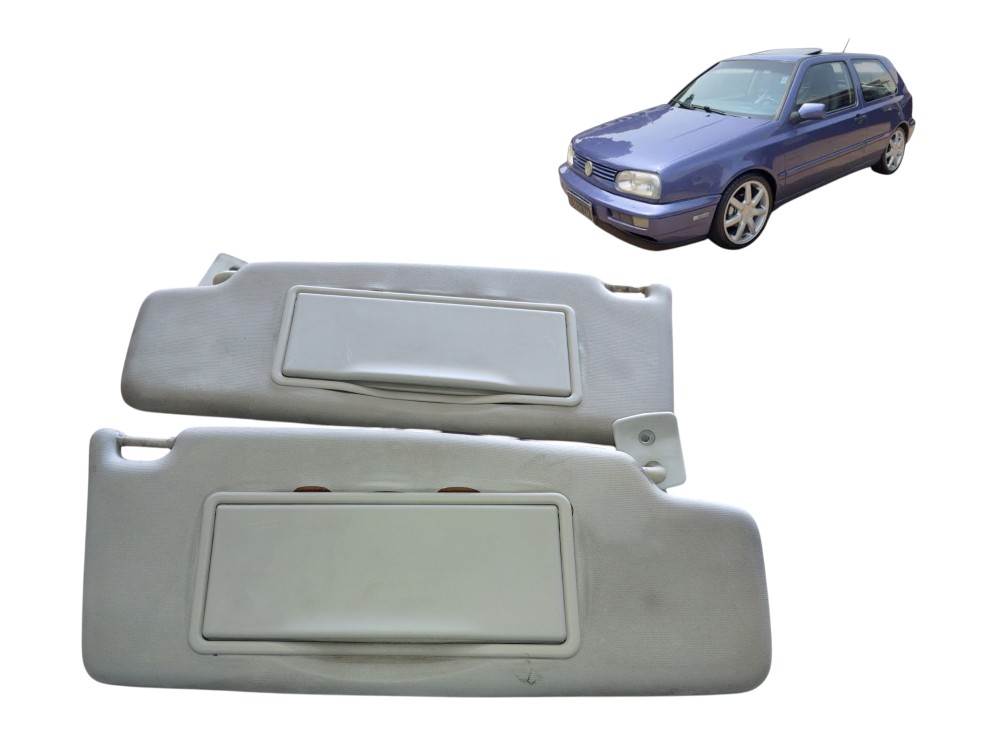 Par De Quebra Sol Volkswagen Golf Mk3 1994 A 2000 Original 1