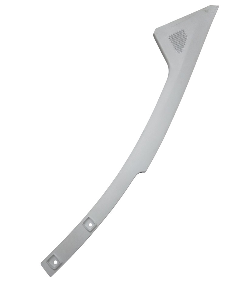 Moldura coluna Dianteiro Direito Volkswagen Fox 2010 2014 Bege 2