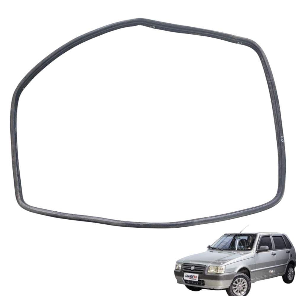 Borracha vedação porta dianteira direita Fiat uno Mille V19