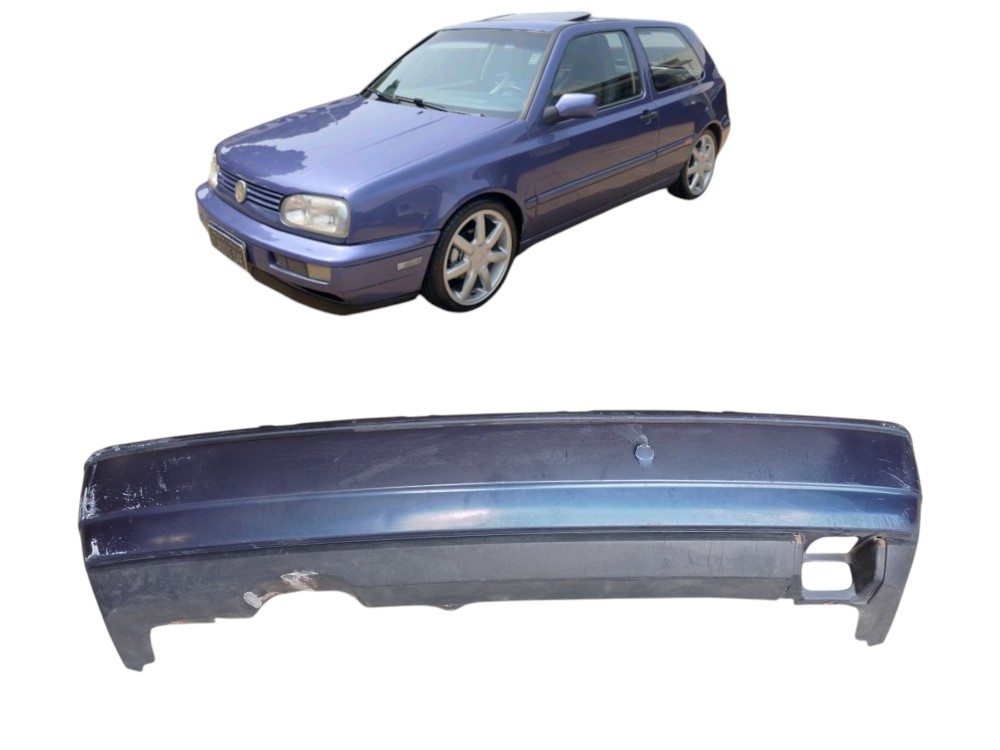 Parachoque Traseiro Volkswagen Golf 1995 A 2000 1