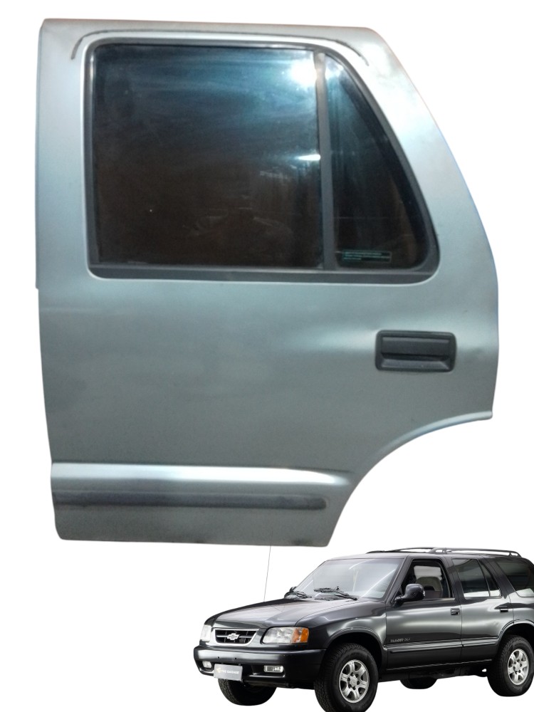 Porta Traseira Esquerda Chevrolet Blazer 1997 Original Traseira Esquerdo Cinza 2