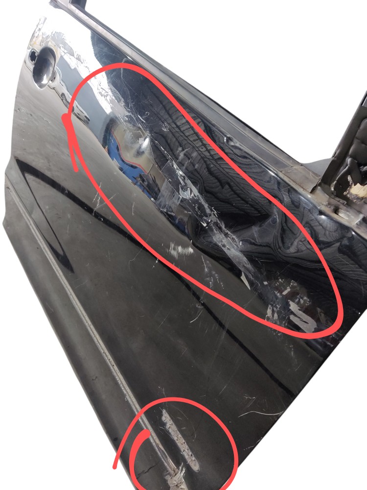 Porta Dianteira Direita Volkswagen Fox 2010/2020 Direito Preto 3