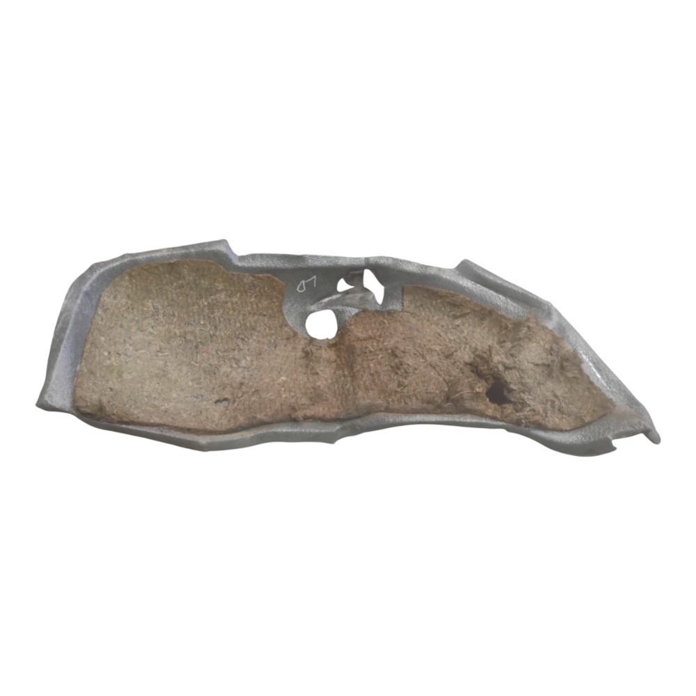 Carpete porta malas Lateral Direito Chevrolet Astra Gm 1995 V20 Preto 5