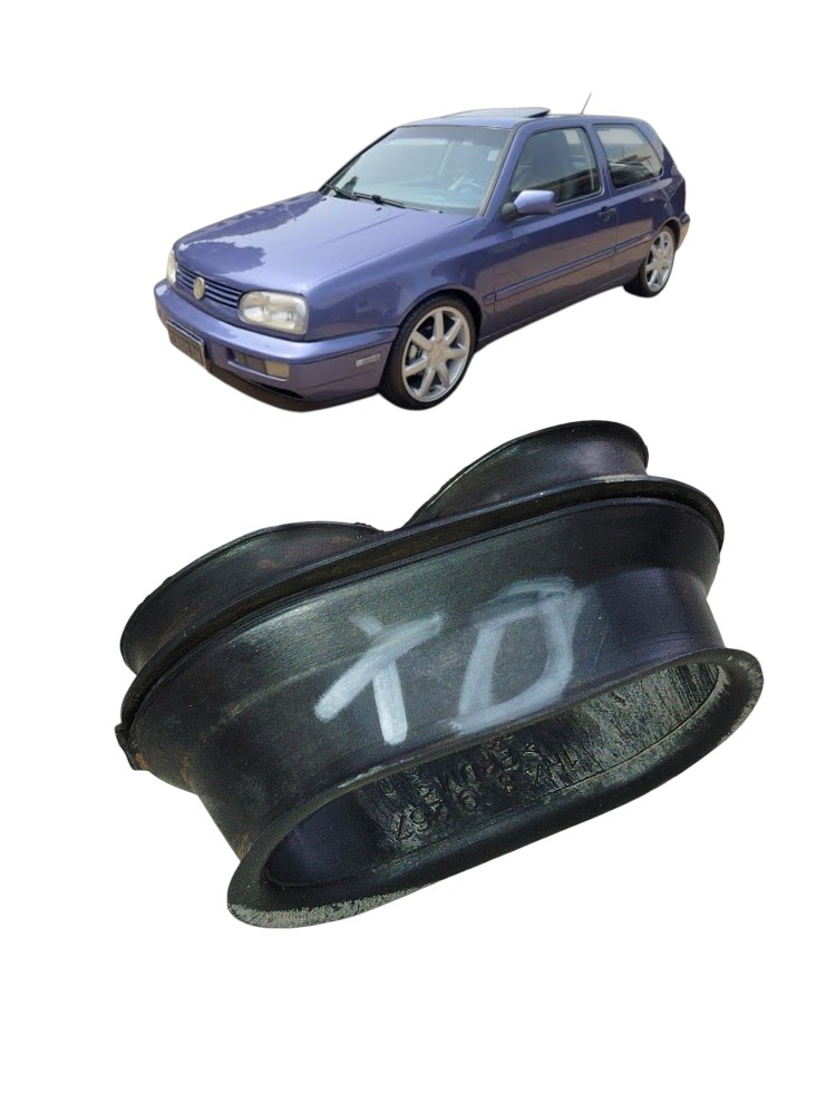 Borracha Proteção Limitador Porta Traseira Golf 1995 A 2000 6