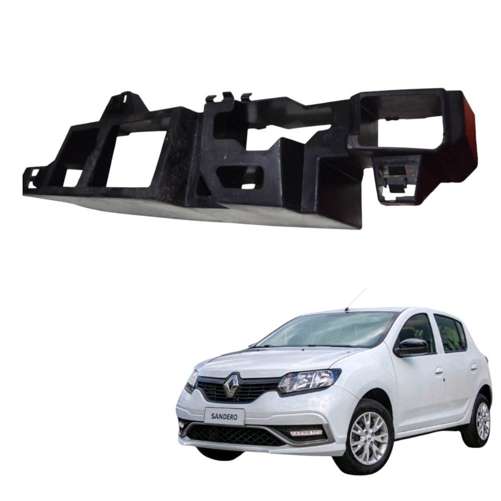 Absorvedor De Impacto Para-choque Traseiro Renault Sandero Pret