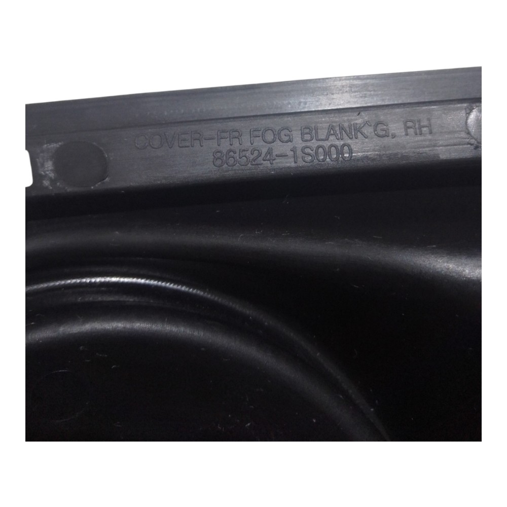 Moldura Grade Farol Milha Direito Hyundai Hb20 2013/19 Preto Preto Direito 5