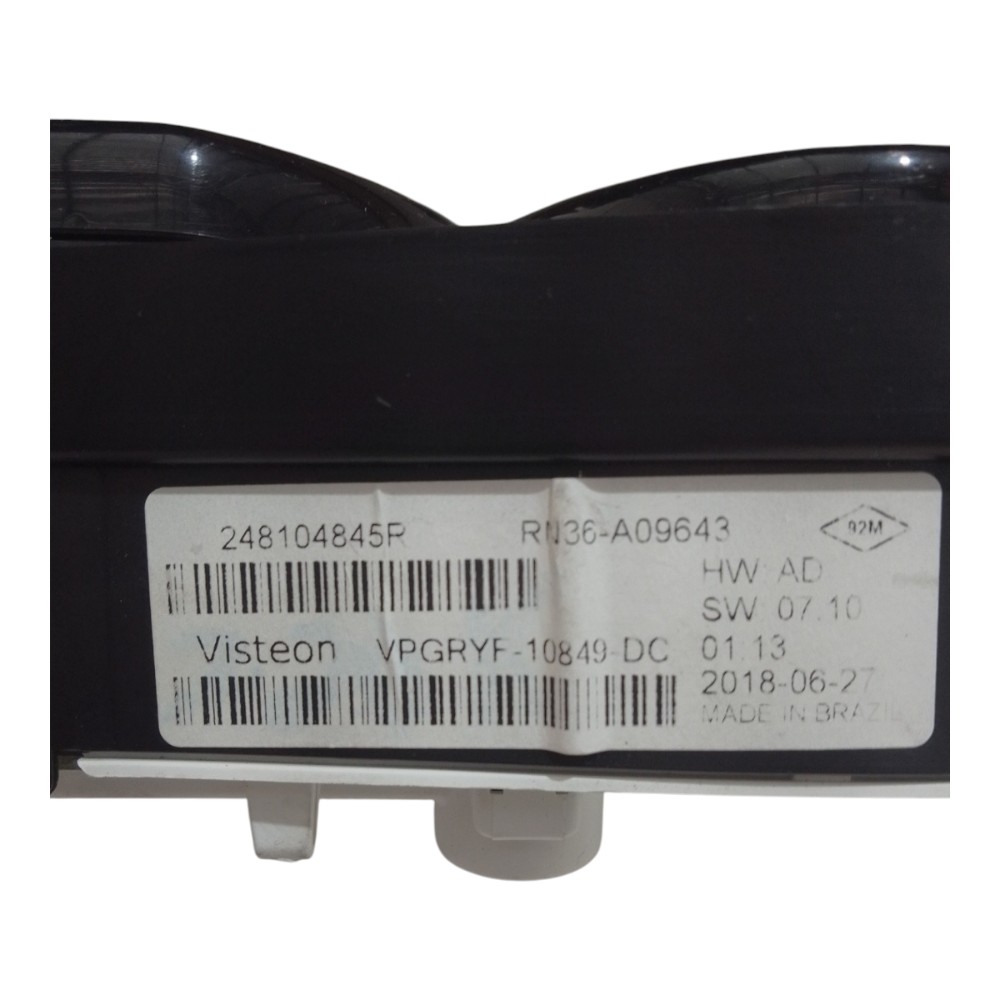 Painel De Instrumentos Sandero Logan 2014/22 248104845r Preta 15