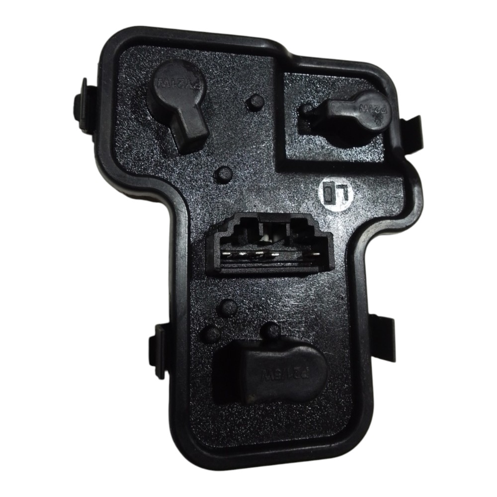 Soquete Circuito Lanterna Direita Fiat Uno Mille 2005 / 2006 Preto 4