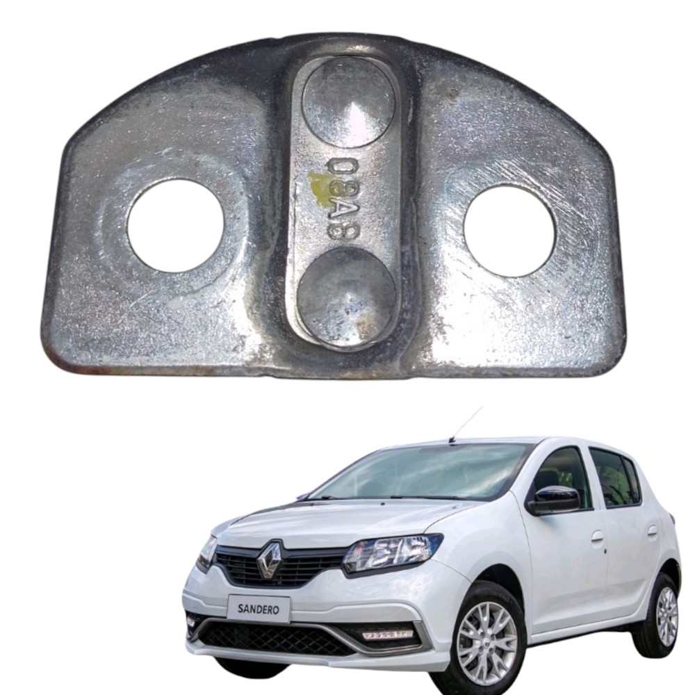 Batente Da Porta Renault Sandero Logan 2019/20 Original Prata