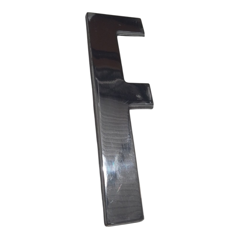 Emblema Tampa Traseira Nova Strada Freedom Original Prateado Prateado 5