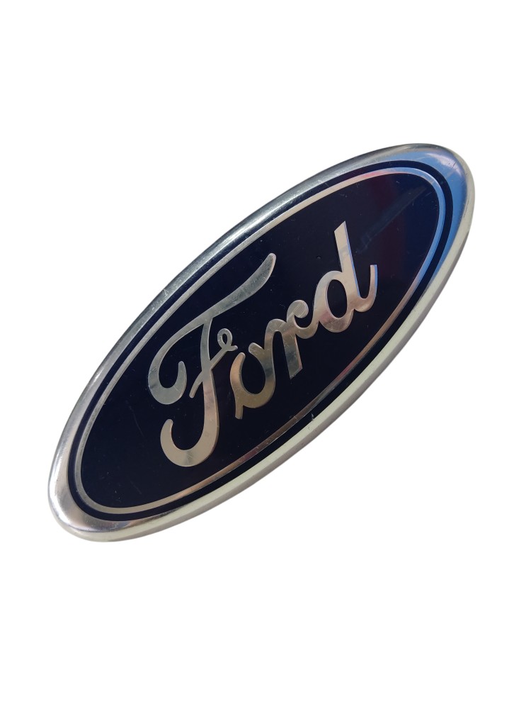 Emblema Grade Dianteira New Fiesta 2011/17 Ecosport 2013/15 Azul Cromado 1
