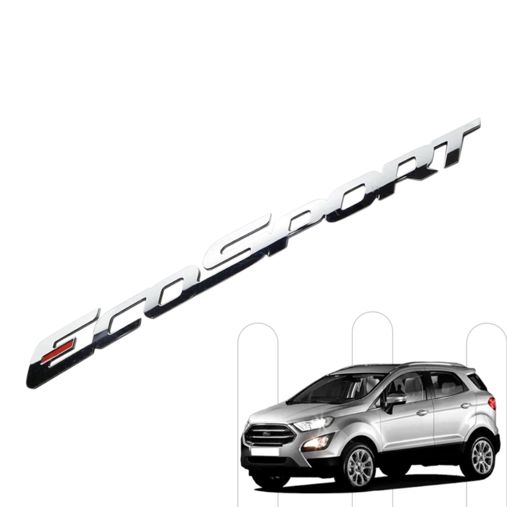 Emblema Do Porta Malas Do Ecosport 2013/2020 544979545  Prateado