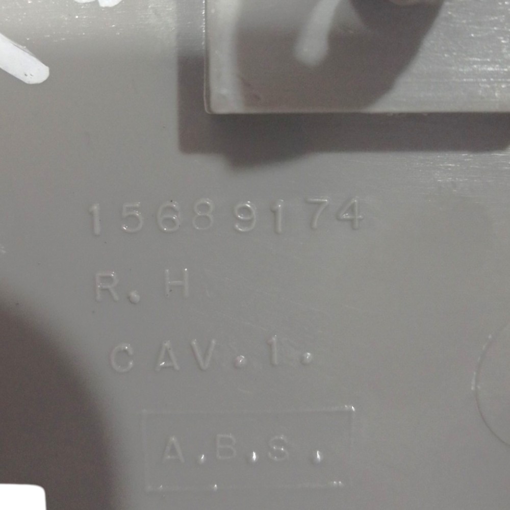 Moldura Trava Porta Traseira Direita Blazer 1997 15689174 Cinza 7
