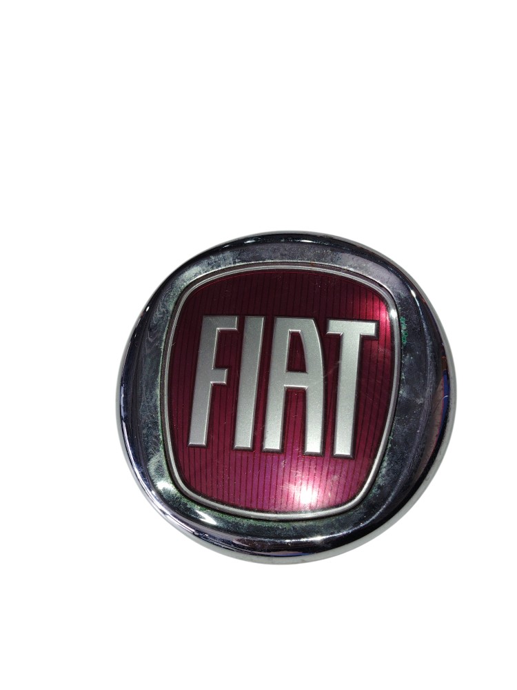 Emblema Dianteiro Linha Fiat Argo Cronos Ducato 2012 A 2022 Vermelho 3