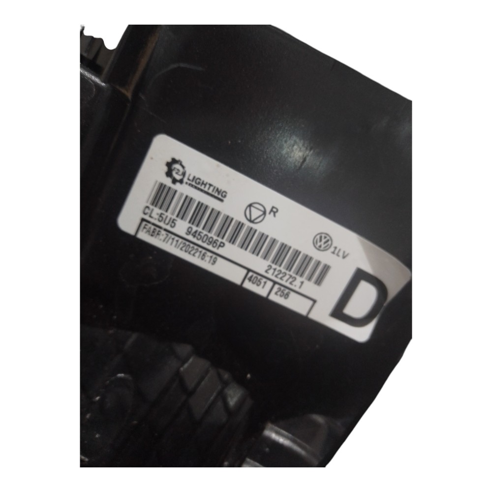 Lanterna Traseira Esquerdo Gol G6 5u6945096p Original Vw Esquerdo/motorista Vermelho 5