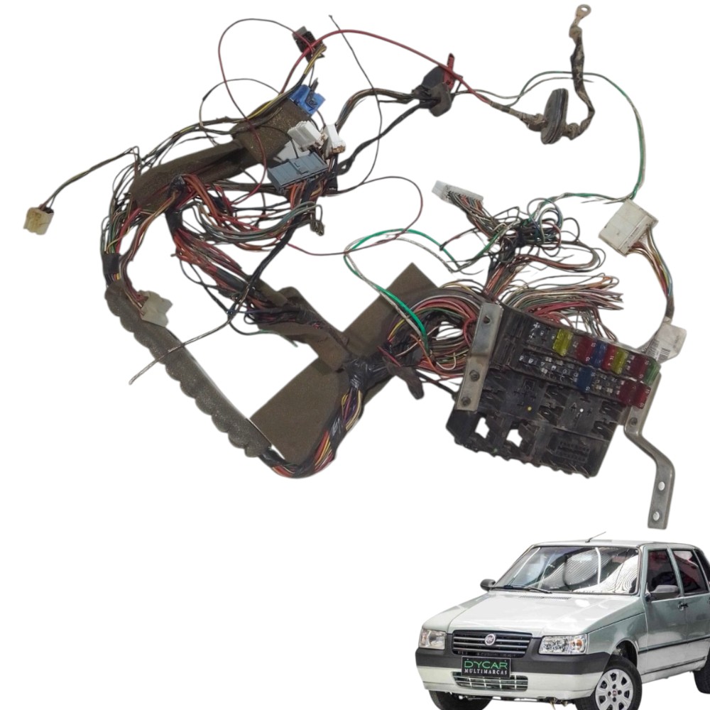 Chicote Elétrico Caixa Fusíveis Fiat Uno Mille V15 Et 5138