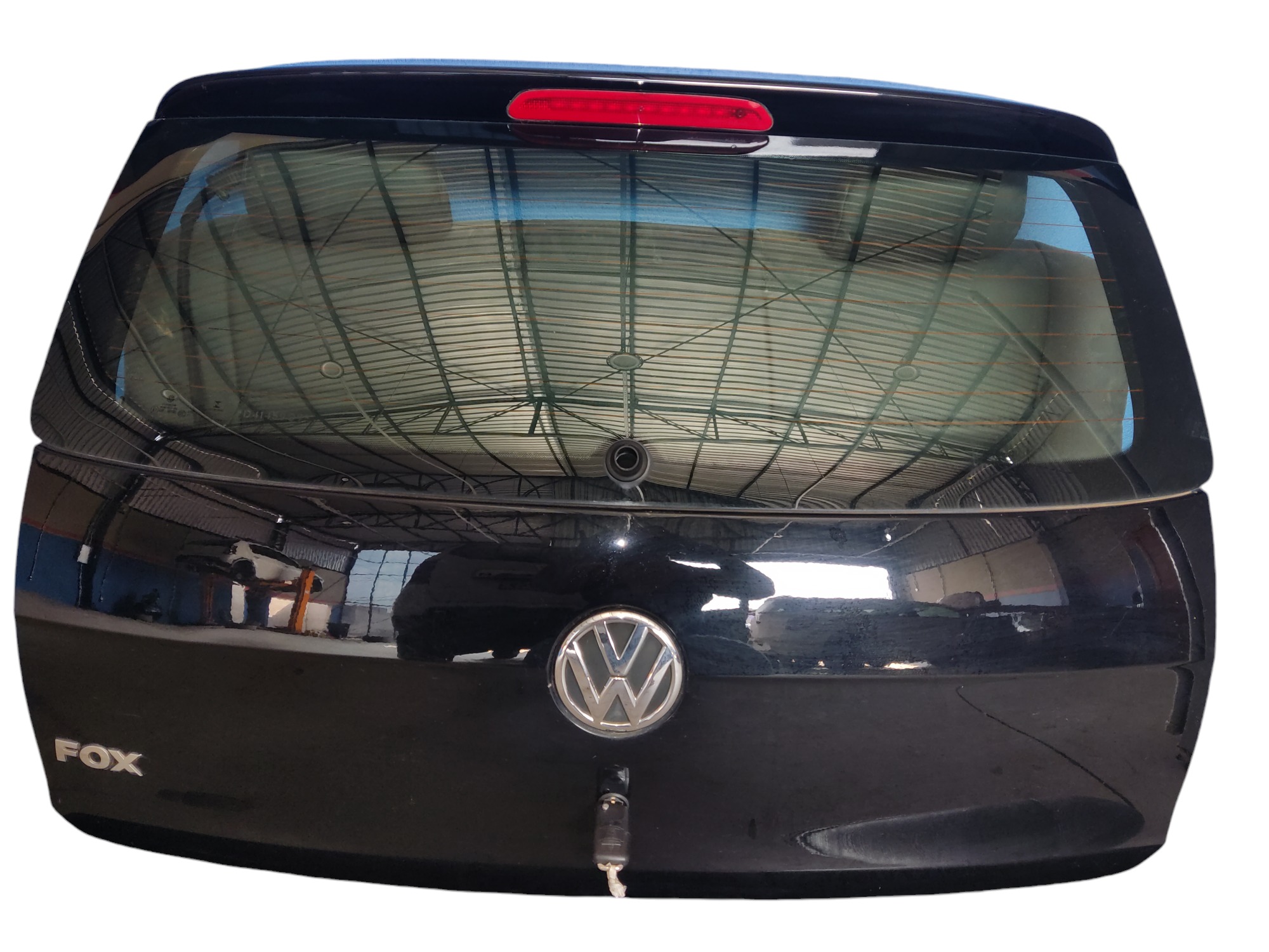Tampa Traseira Do Porta Malas Volkswagen Fox 2013 – Preta Preta