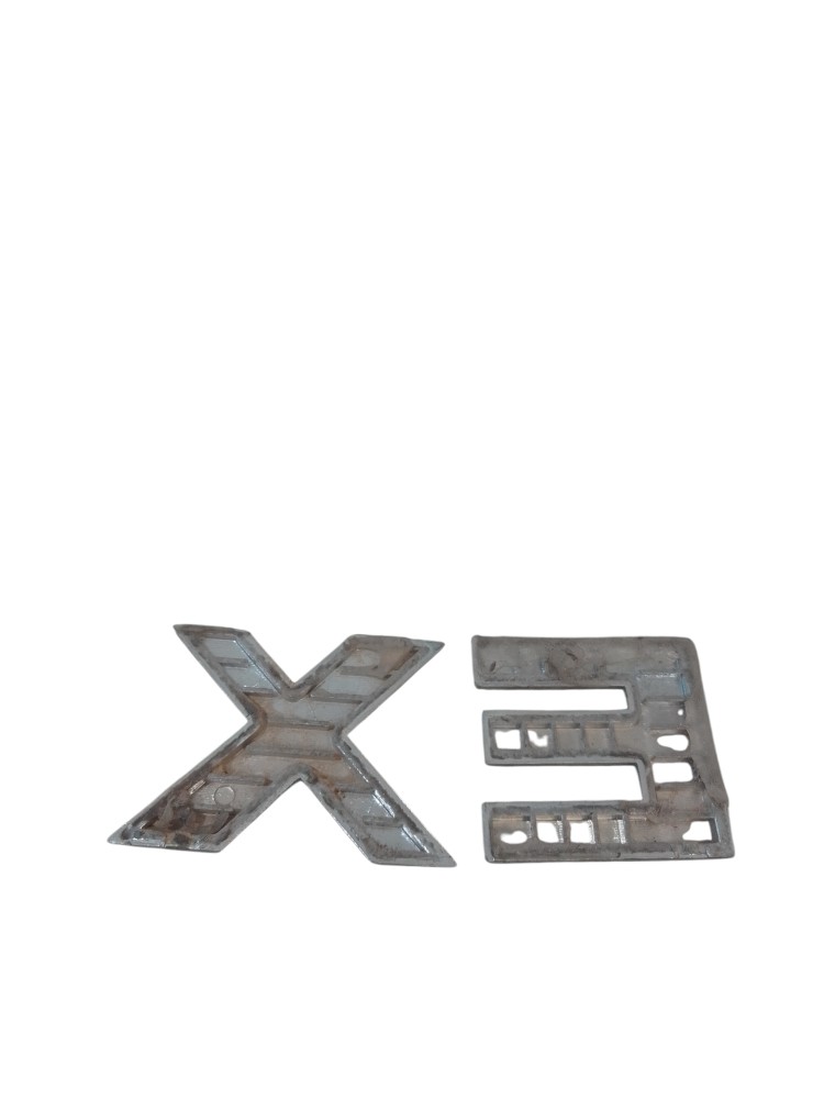 Emblema Letreiro Tampa Traseira Ex Nissan Frontier  Cromado Cromado 5