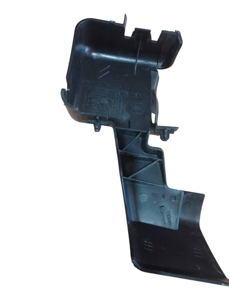 Capa Fechadura Dianteiro Direito Citroën Picasso 2005-2010 Preto 5