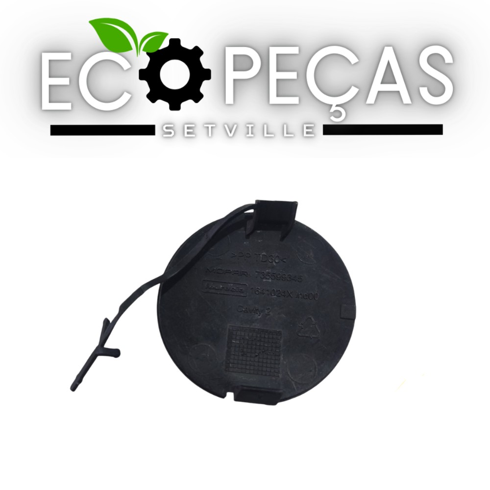 Tampa Reboque Parachoque Dianteiro Jeep Renegade 2016/2019 3