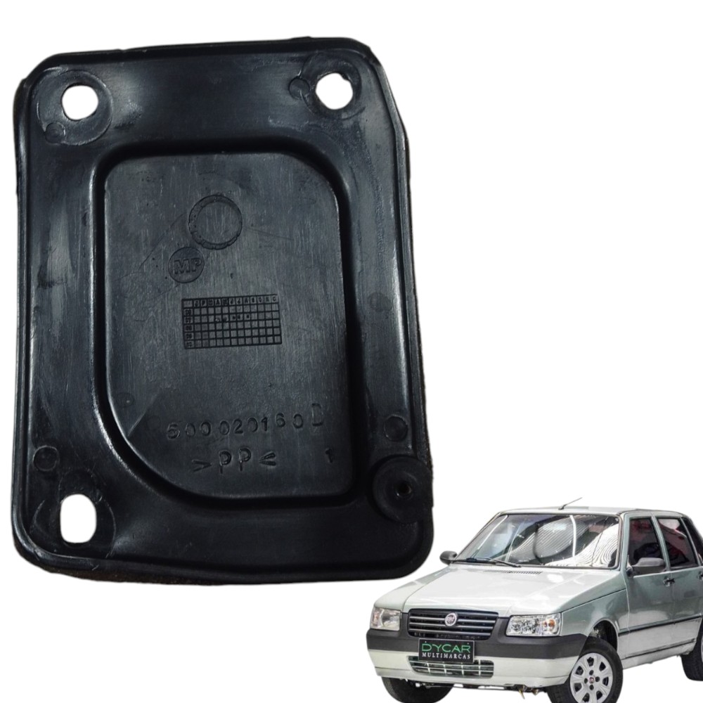 Tampa Direita Painel Orifício Compando Ar Fiat Uno Mille 06