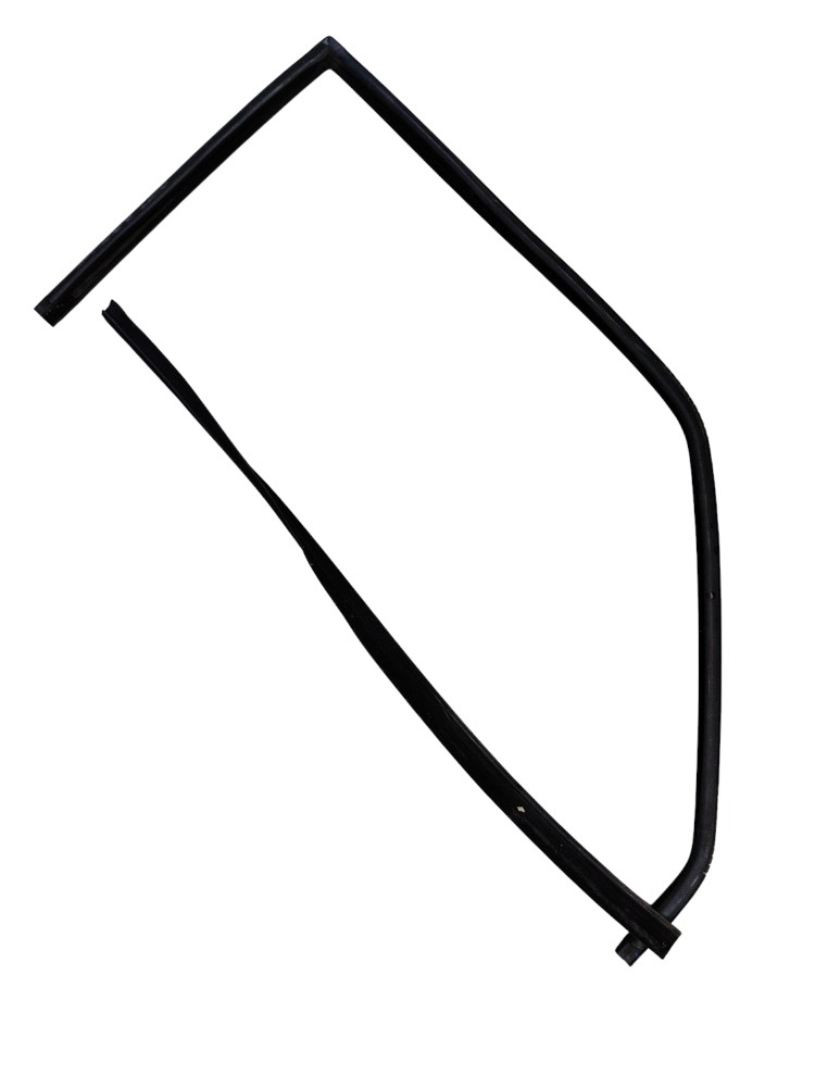Borracha Canaleta Porta Dianteira Direita Fiat Uno Mille  Preto
