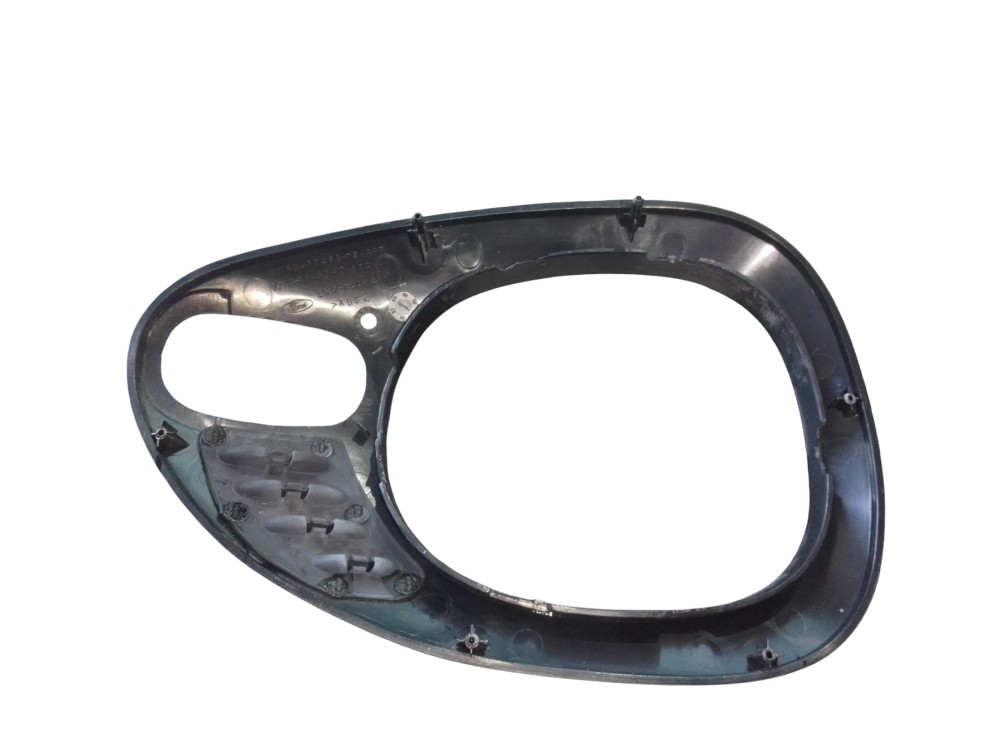 Moldura Coifa Cambio Ford Escort 1995 A 2002 Preto Preto 5