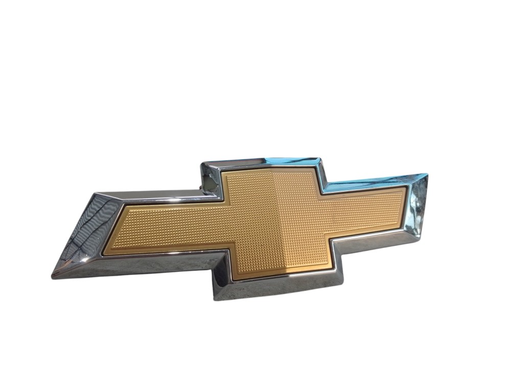 Emblema Insignia Gravata Chevrolet Cromada 18x6cm  Cromado 3