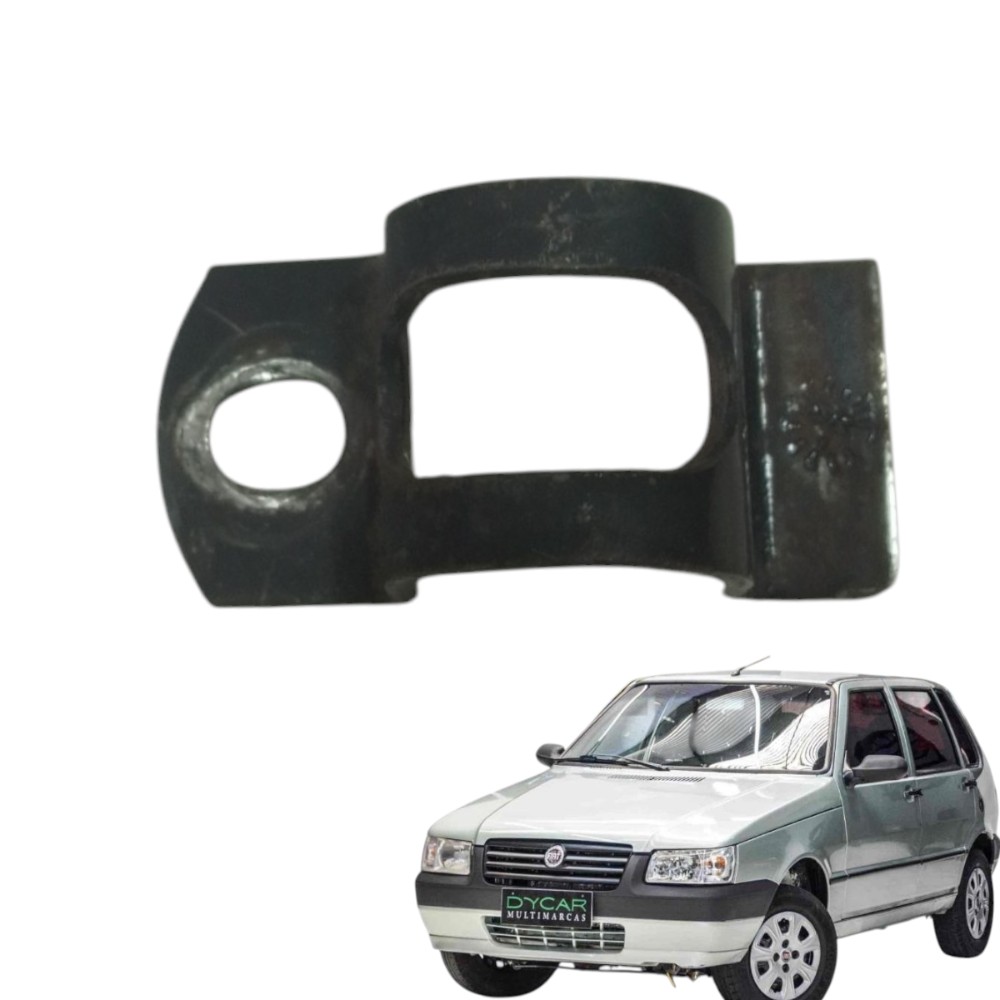 Abraçadeira Fixação Banco Dianteiro Fiat Uno Mille 2007/2008 Preto
