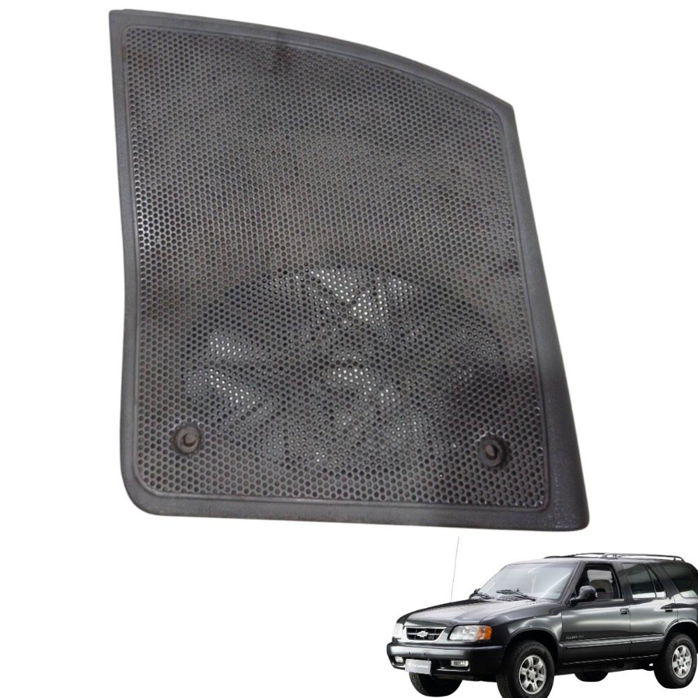 Moldura Alto-falante Chevrolet Blazer 1997 Esquerdo Cinza Cinza