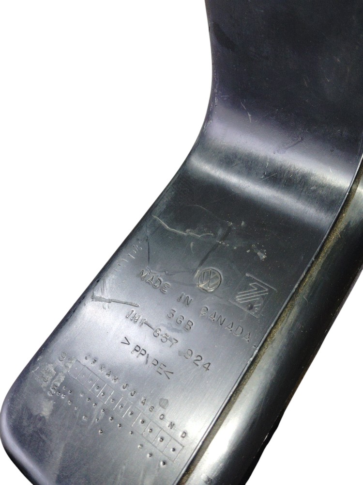 Moldura Porta Objetos Volkswagen Golf Preto 1h1857924 94/00 7