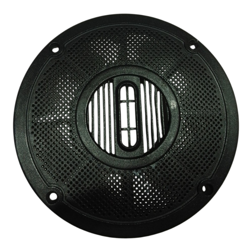 Moldura Plástico Alto Falante 4 Furos Fiat Uno Mille V19 Preto 7