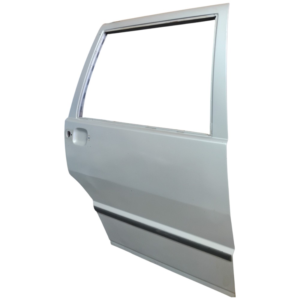 Porta Traseira Direita Fiat Uno Mille V19 Et5420 Traseira Direito Prata 9