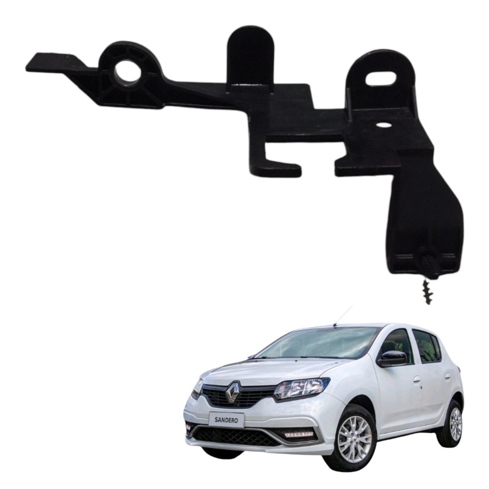 Suporte Do Respiro Do Câmbio Sandero Logan Duster 2017/20 Preto