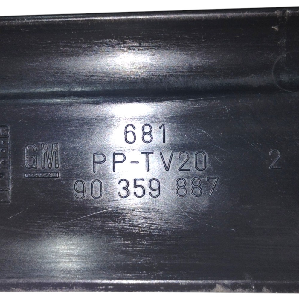 Soleira Porta Traseira Esquerda Chevrolet Astra V20 90359887 Preto 6