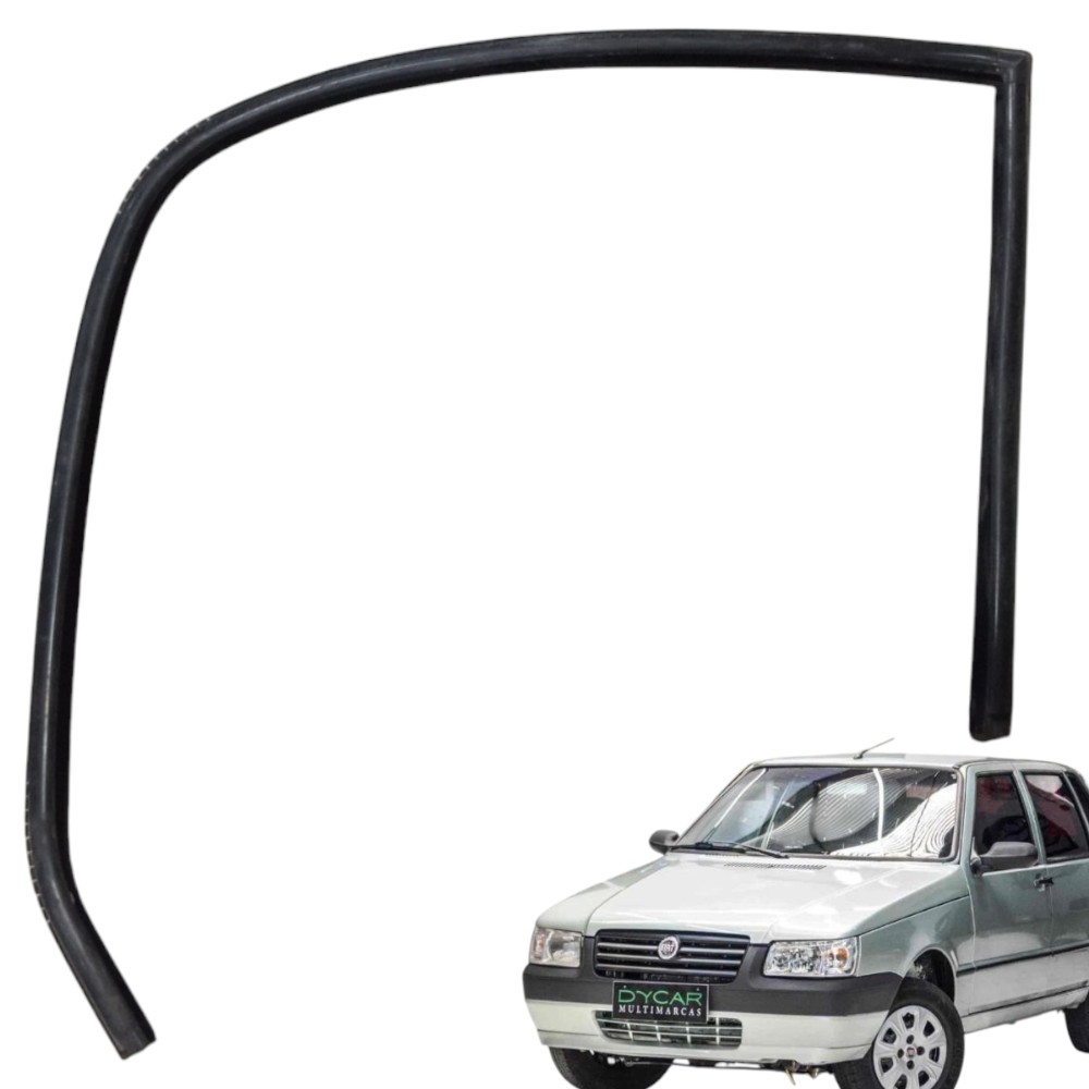 Borracha Canaleta Porta Traseira Esquerda Fiat Uno Mille 08