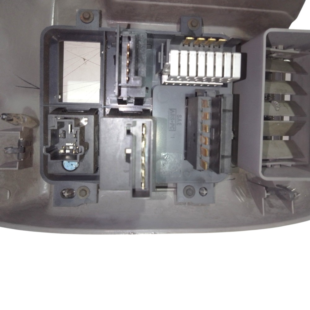 Moldura Painel Instrumentos Gm Chevrolet Blazer 1997 Cinza 7