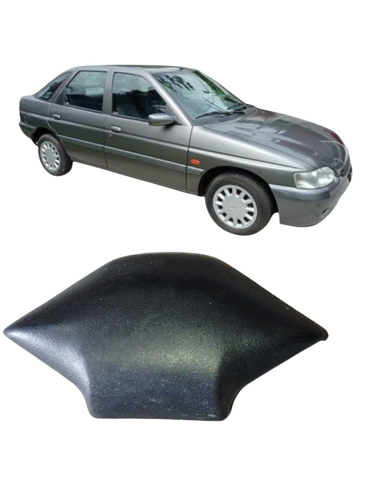 Moldura Acabamento Regulagem Cinto Ford Escort 1993/2002 Preto 5