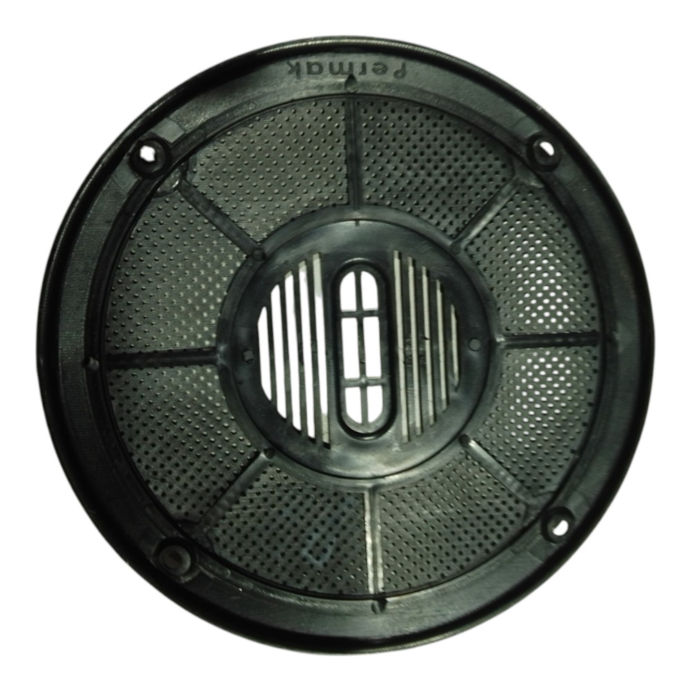 Moldura Plástico Alto Falante 4 Furos Fiat Uno Mille V19 Preto 5