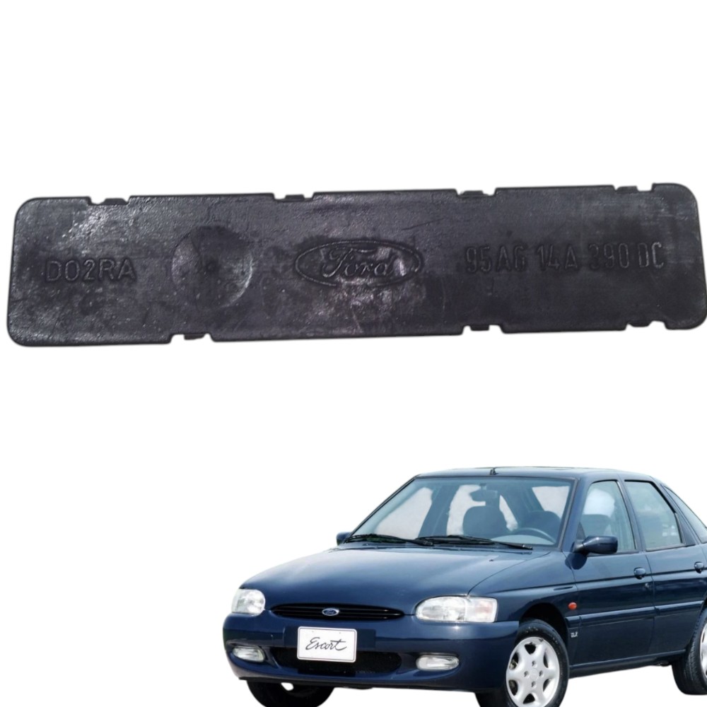 Moldura Acabamento Painel Central Ford Escort 95ag-14a-390dc Preto
