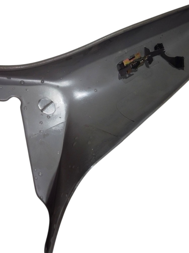 Moldura Coluna Parabrisa Direito Chevrolet Blazer 1997 Cinza 2