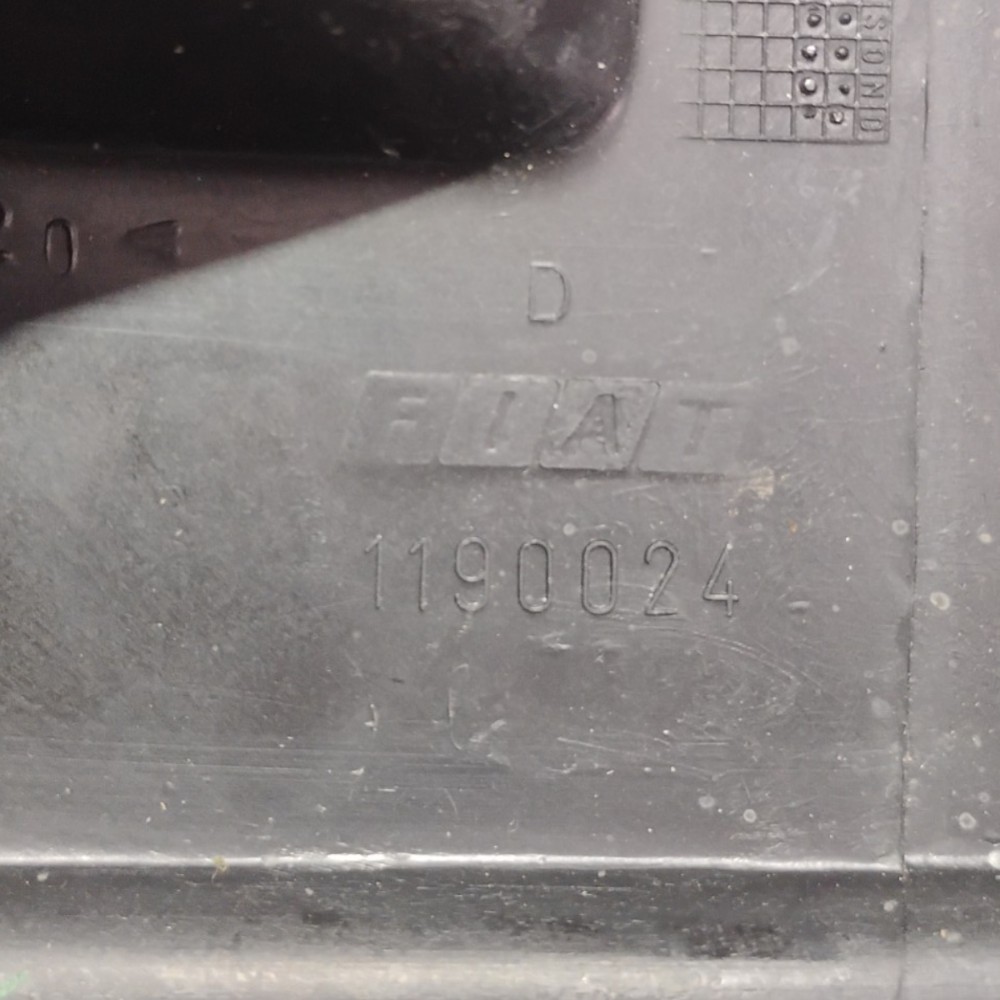 Suporte Bagagito Direito Fiat Uno Mille V19 1190024 Et5426 Preto 3
