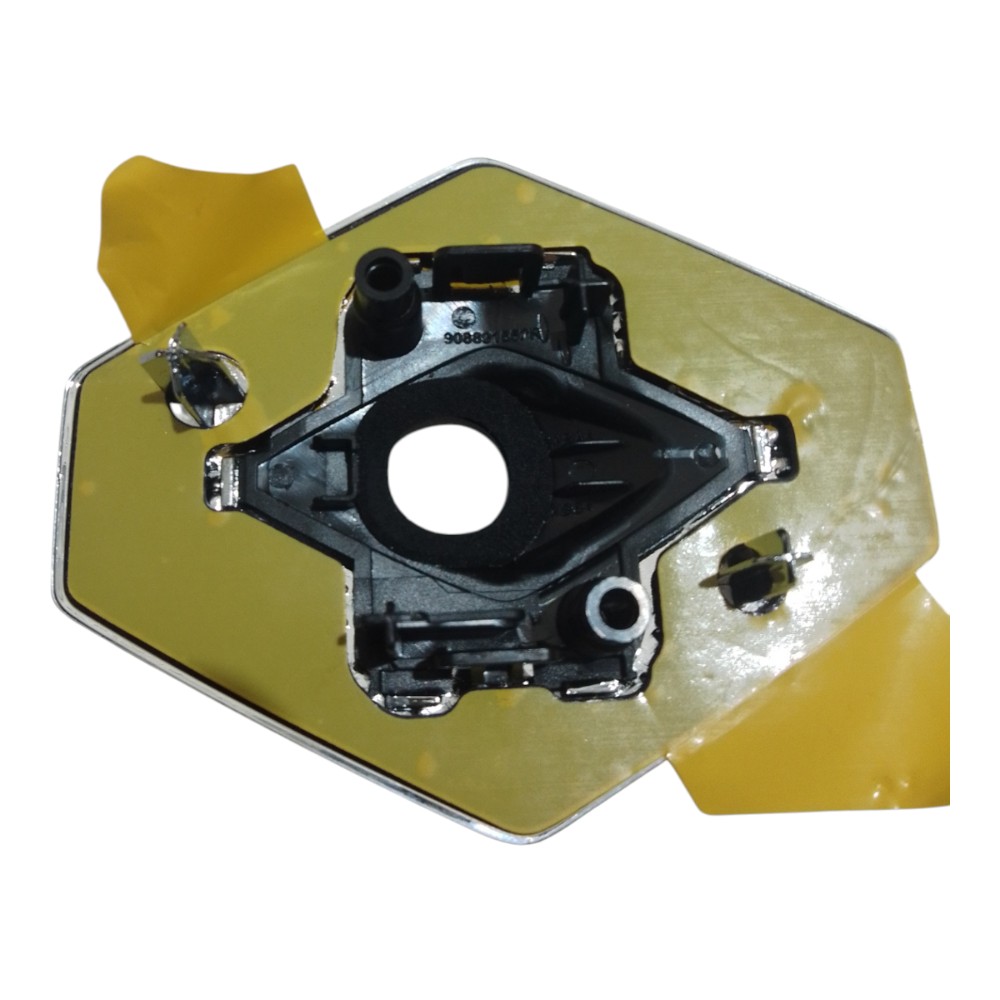 Emblema Tampa Traseira Renault 908891552r Kwid Sandero Prateado 3